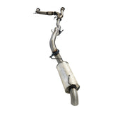 ESA 4X4 - Nissan Y62 Patrol 8cyl 5.6L V8 3 Inch Stainless Steel Exhaust With Centre Pipe And Rear Muffler