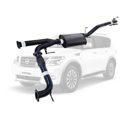 ESA 4X4 - Nissan Patrol Y61 GU 4.5L, 4.8L 1997-2012 SUV 2 1/2" Everflo Front Muffler
