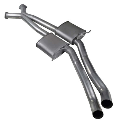 ESA - Holden Commodore VT-VZ V6 & V8 Ute Wagon Twin 3" Kit - Inc X-Pipe, Everflo Mufflers & Tailpipe