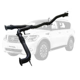 ESA 4X4 - Nissan Y62 Patrol 8cyl 5.6L V8 3 Inch Exhaust With Pipe Only Centre And Rear Tailpipe