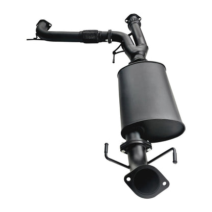 ESA 4X4 -  Nissan Y62 Patrol 3 Inch Stainless Steel 3 Inch Centre Muffler To Factory Rear Exhaust