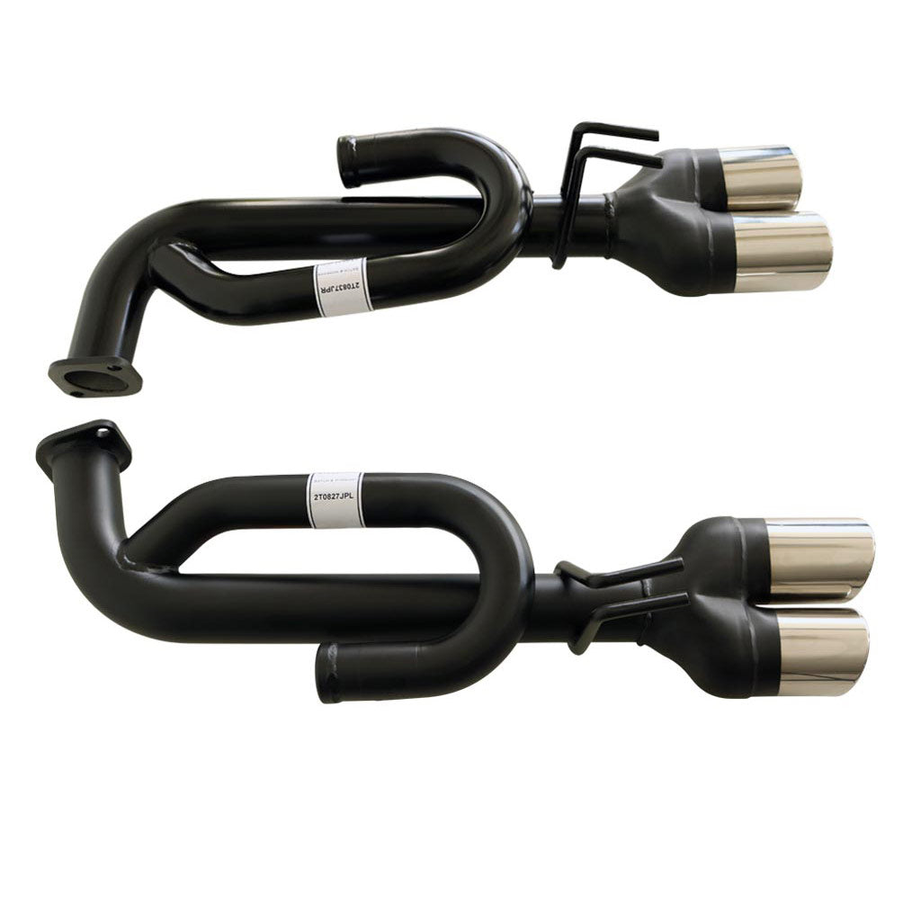 ESA - Holden Commodore VE Sedan Wagon Twin Rear 2 1/2" J-Pipe Kit LHS & RHS with TYP082/3 Tip