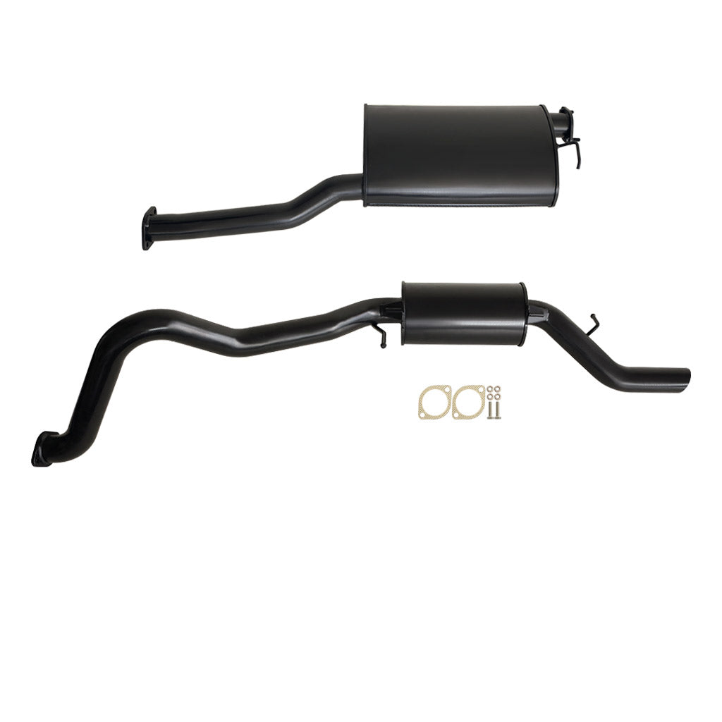 ESA - Ford Falcon BA - BF 6Cyl Wagon 2 1/2" Catback Kit Inc 2 x Everflo Mufflers