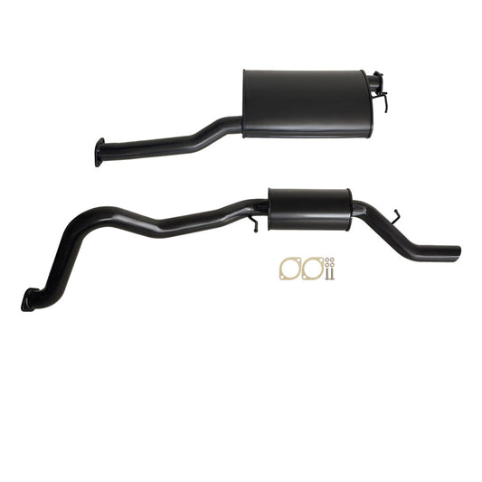 ESA - Ford Falcon BA - BF 6Cyl Wagon 2 1/2" Catback Kit Inc 2 x Everflo Mufflers