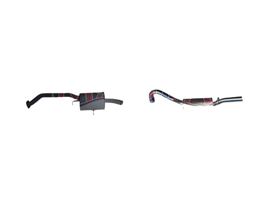 Manta | Single 2.5″ Cat Back Exhaust System | Holden Commodore VN–VS V6 V8 Sedan 1988–1997