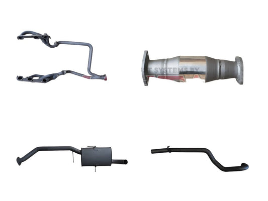 Manta | Single 2.5″ Full Exhaust System with Extractors | Holden Commodore VG VP VR V6 Ute Wagon 1990–1995