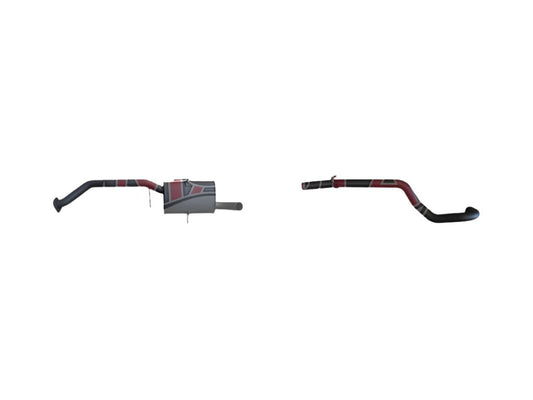 Manta | Single 2.5″ Cat Back Exhaust System | Holden Commodore VG VP VR VS V6 V8 Ute Wagon 1990–2000