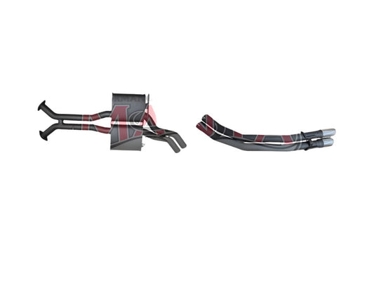 Manta | Dual 2.5″ Cat Back Muffler/Tailpipe | Holden HSV Monaro V2 5.7L V8 Coupe 2001–2004