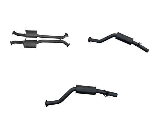 Manta | Dual 3″ Cat Back Muffler/Muffler | Holden Commodore VU VY VZ V8 Ute 2000–2007