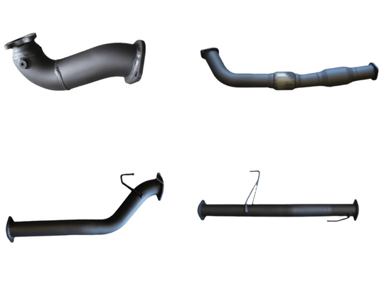 Manta | 3in Turbo Back with Cats & Muffler | Holden Colorado RC 3.0L SWB 2010–2012
