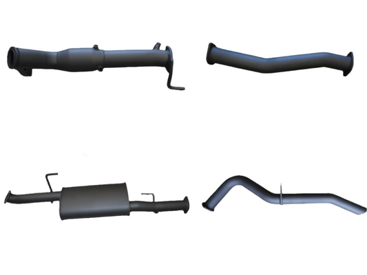 Manta | 3″ Turbo Back Exhaust with Cat & Muffler | Mercedes-Benz X-Class 2.3L Ute 2017–2020