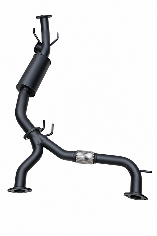 Manta 3″ Aluminised Mid Section With Resonator & Bi-Modal Integration | Nissan Patrol Y62 Wagon 5.6L V8 2023–on