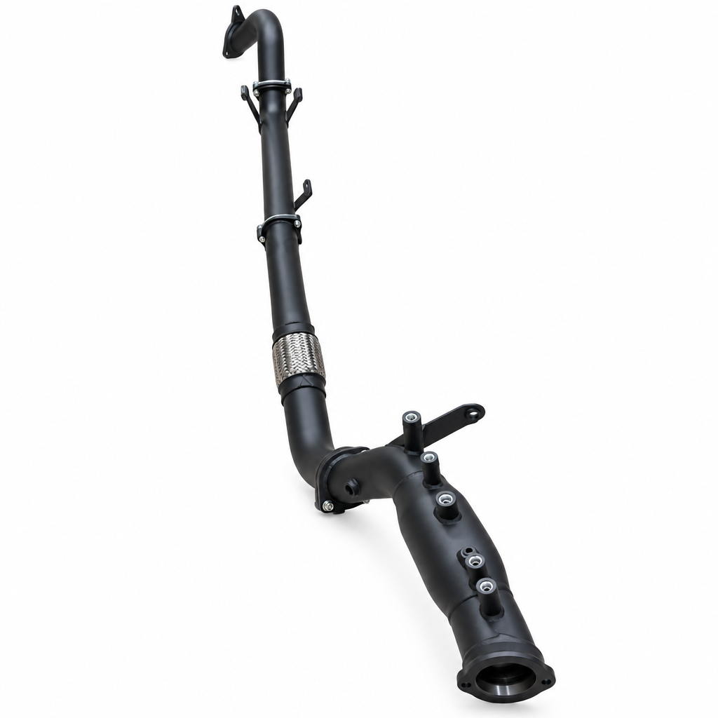 Manta 3″ Aluminised Turbo Back Exhaust Without Muffler With Cat | Toyota Fortuner GUN156R 2.8L 1GD 2015–2025