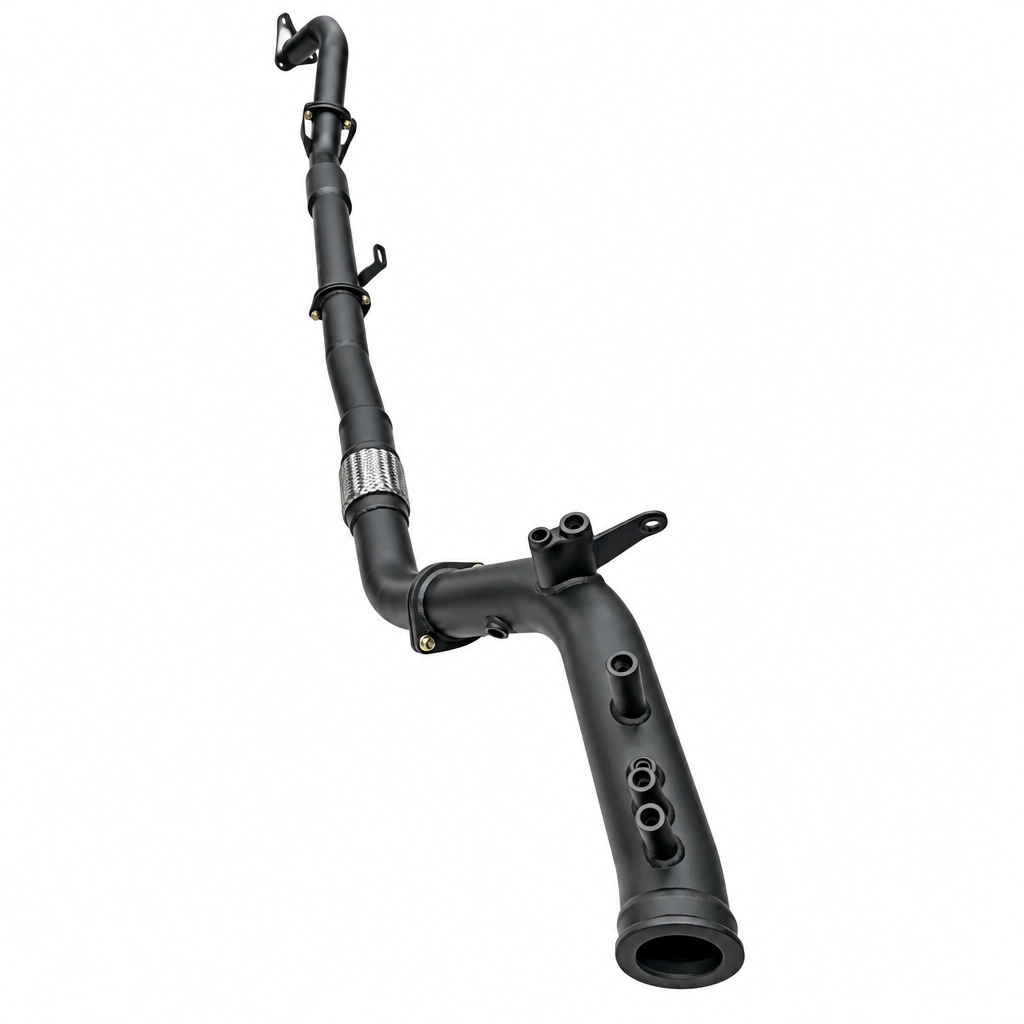 Manta 3″ Aluminised Turbo Back Exhaust Hotdog Without Cat | Toyota Fortuner GUN156R 2.8L 1GD 2015–2025