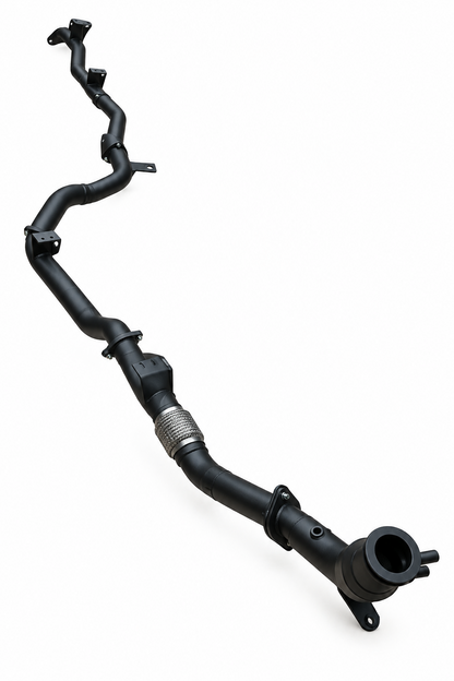 Manta 3″ Aluminised Turbo Back Exhaust With Cat & Without Muffler | Toyota Landcruiser 79 Series GDJ79 Ute 2.8L TD 2023–on