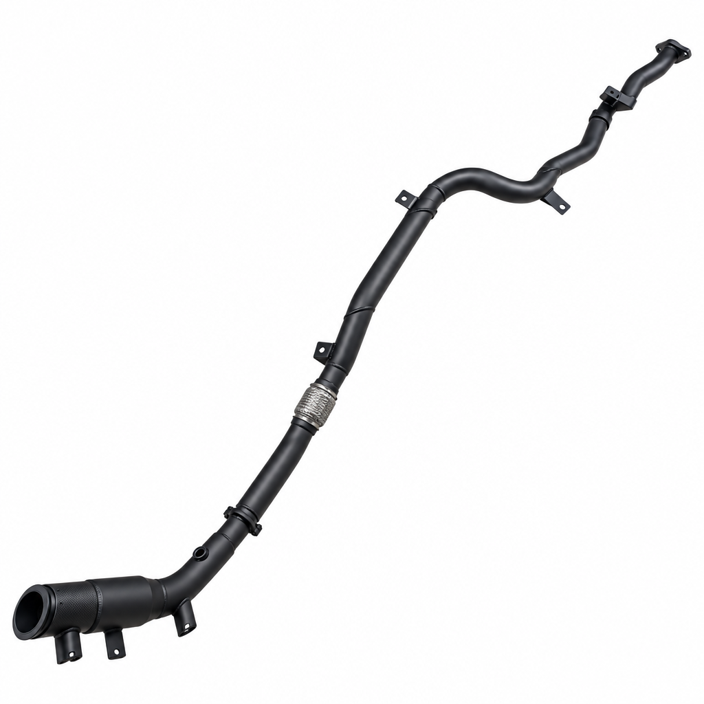Manta 3″ Aluminised Turbo Back Exhaust With Cat & Without Muffler | Toyota Landcruiser 79 Series GDJ79 Ute 2.8L TD 2023–on