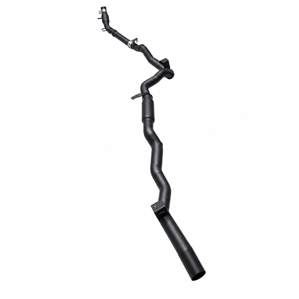 Manta 3″ Aluminised Turbo Back Exhaust Without Cat & With Hotdog | Toyota Landcruiser 79 Series GDJ79 Ute 2.8L TD 2023–on
