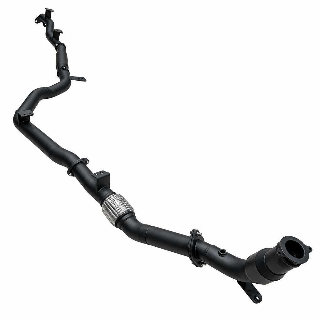 Manta 3″ Aluminised Turbo Back Exhaust With Cat & With Hotdog | Toyota Landcruiser 79 Series GDJ79 Ute 2.8L TD 2023–on