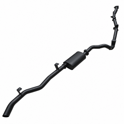 Manta 3″ Aluminised Turbo Back Exhaust With Cat & With Muffler | Toyota Landcruiser 79 Series GDJ79 Ute 2.8L TD 2023–on