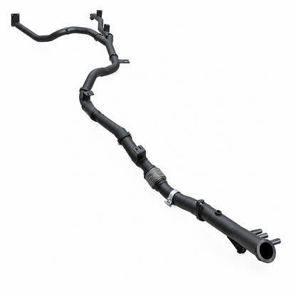 Manta Twin 3″ Aluminised Turbo Back Exhaust With Cat & Without Muffler | Toyota Landcruiser 79 Series GDJ79 Ute 2.8L TD 2023–on