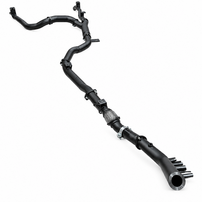 Manta Twin 3″ Aluminised Turbo Back Exhaust Without Cat & With Hotdog | Toyota Landcruiser 79 Series GDJ79 Ute 2.8L TD 2023–on