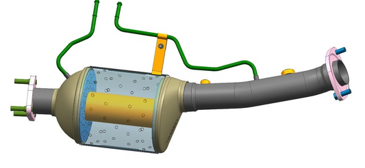 Clean Core DPF Delete Pipe (Off-Road Use Only) Toyota Landcruiser 4.5L V8, view 2