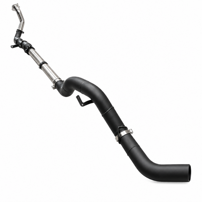 Manta 4″ Stainless Turbo Back Exhaust With Cat & Without Muffler | Chevrolet Silverado T1 6.6L V8 TD 2020–2025