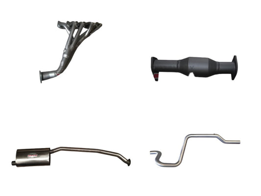 Manta | 2.5″ Full Exhaust System with Muffler Tailpipe | Ford Falcon EA EB ED EF EL AU 4.0L 6 Cylinder Sedan 1988–2002