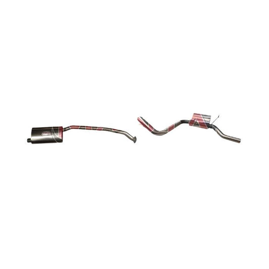 Manta | 2.5″ Cat Back Exhaust System with Muffler | Ford Falcon EA EB ED EF EL AU 4.0L 6 Cylinder Sedan 1988–2002
