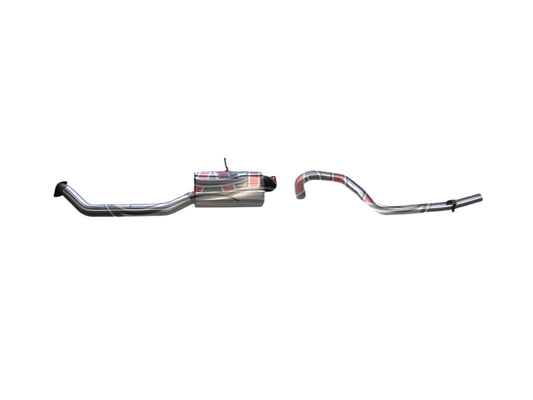 Manta | 2.5″ Cat Back Exhaust System with Muffler & Tailpipe | Holden Commodore VS 3.8L V6 Ute & Wagon 1995–2000