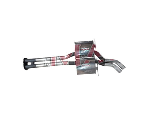 Manta | Twin 2.5″ Cat Back Exhaust System with Muffler/Tailpipe | HSV VZ Clubsport GTS Senator 6.0L V8 Sedan 2004–2006