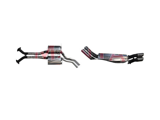 Manta | Dual 2.5″ Cat Back Muffler/Muffler | Holden HSV Monaro V2 5.7L V8 Coupe 2001–2004