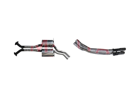 Manta | Dual 2.5″ Cat Back Muffler/Tailpipe | Holden HSV Monaro V2 5.7L V8 Coupe 2001–2004