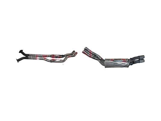 Manta | Dual 2.5″ Cat Back Hotdog/Muffler | Holden Commodore VU VY VZ V8 Ute 2000–2007