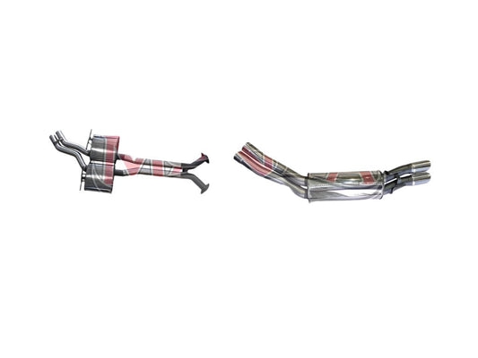 Manta | Dual 2.5″ Cat Back Exhaust System | Holden Commodore VT–VZ V8 Wagon 1999–2006
