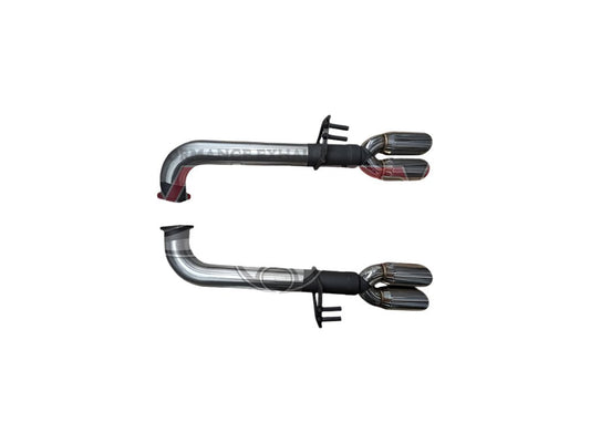 Manta | Twin 3″ Axle Back Muffler Delete | Holden Commodore VE Maloo, VE SS, VF SS Ute 6.0L 6.2L 2007–2017