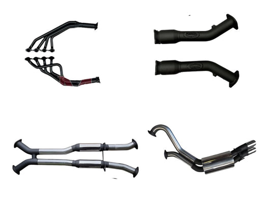 Manta | Dual 3″ Full System with 1 3/4″ Extractors Hotdog/Muffler | Holden HSV Monaro V2 5.7L V8 Coupe 2001–2004