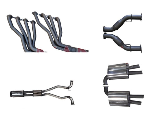 Manta | Twin 3″ Full Exhaust System with 1 3/4″ Headers | HSV VF V8 Sedan 2013–2017