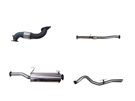 Manta | 3″ Turbo Back Exhaust System with Cat | Isuzu D-Max 3.0L CRD Ute 2012–2017