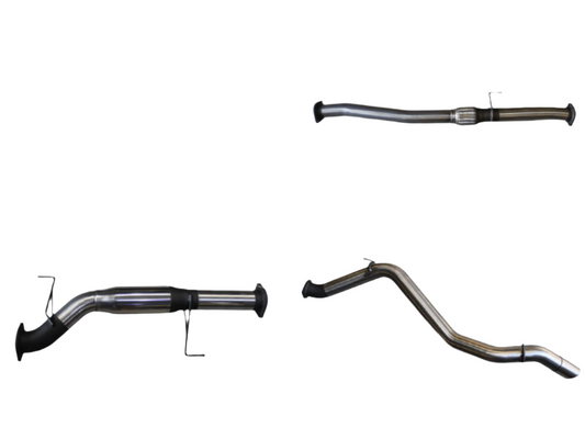 Manta | 3″ Turbo Back Exhaust with Cat & Hotdog | Isuzu MU-X 3.0L SUV 2013–2017