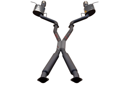 Manta - Jeep Grand Cherokee 2012+ WK2 5.7L - 3" Twin Stainless Cat Back Exhaust System with Chrome Tips - Hotdog/Muffler