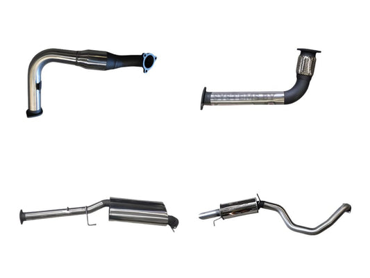 Manta | 3″ Turbo Back Exhaust with Cat | Mitsubishi Pajero NS NT NW NX 3.2L Wagon 2006–2016