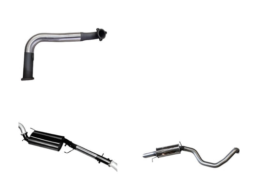 Manta | 3″ Turbo Back Exhaust No Cat | Mitsubishi Pajero NS NX 3.2L Auto Wagon 2006–2008 & 2016–2022