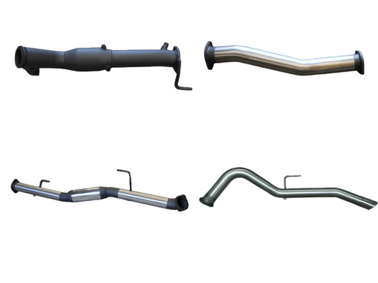 Manta | 3″ Turbo Back Exhaust System With Cat & Hotdog | Nissan Navara D23 NP300 2.3L Turbo Diesel Ute 2015–2025