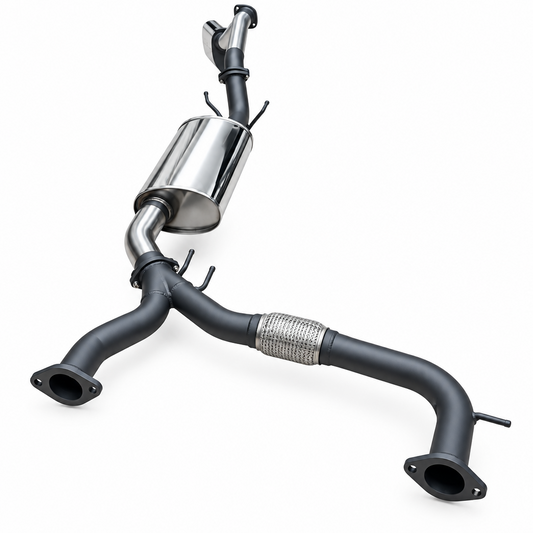 Manta 3″ Stainless Cat Back Exhaust With Muffler & Bi-Modal Integration | Nissan Patrol Y62 Wagon 5.6L V8 2023–on