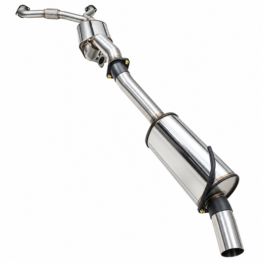 Manta 3″ Stainless Cat Back Exhaust With Muffler & Bi-Modal Integration | Nissan Patrol Y62 Wagon 5.6L V8 2023–on