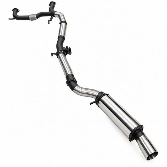 Manta 3″ Stainless Cat Back Exhaust With Centre Hotdog & Bi-Modal Integration | Nissan Patrol Y62 Wagon 5.6L V8 2023–on