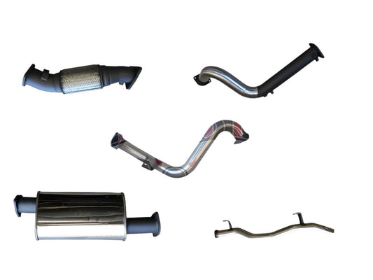 Manta | 3″ Turbo Back with Cat & Muffler | Toyota Landcruiser VDJ78 V8 Troopy 2016–2025