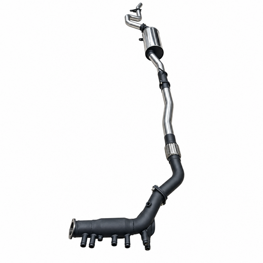 Manta 3″ Stainless Turbo Back Exhaust Muffler With Cat | Toyota Fortuner GUN156R 2.8L 1GD 2015–2025