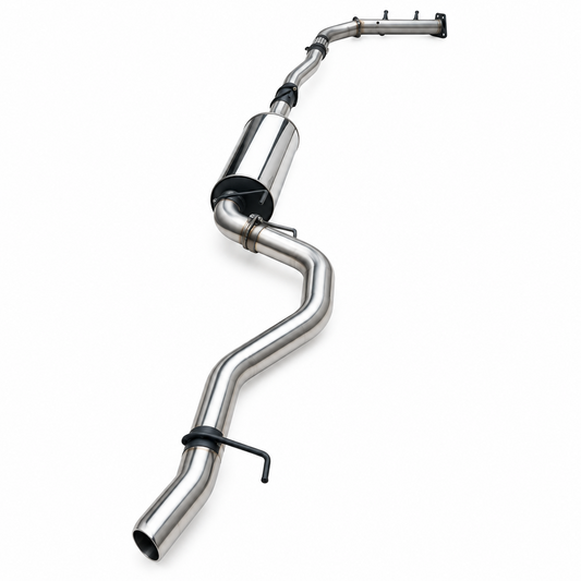 Manta 3″ Stainless Turbo Back Exhaust Muffler Without Cat | Toyota Fortuner GUN156R 2.8L 1GD 2015–2025